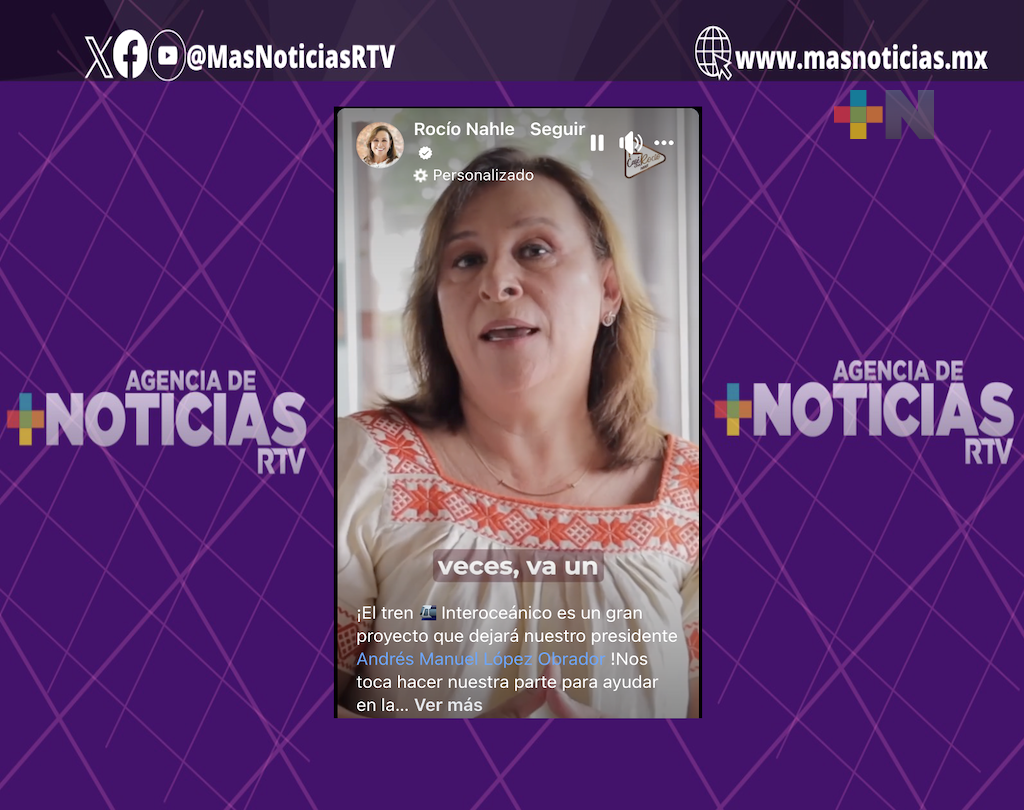 Tren Interoceánico del Istmo detonará más inversiones al sur del estado: Rocío Nahle